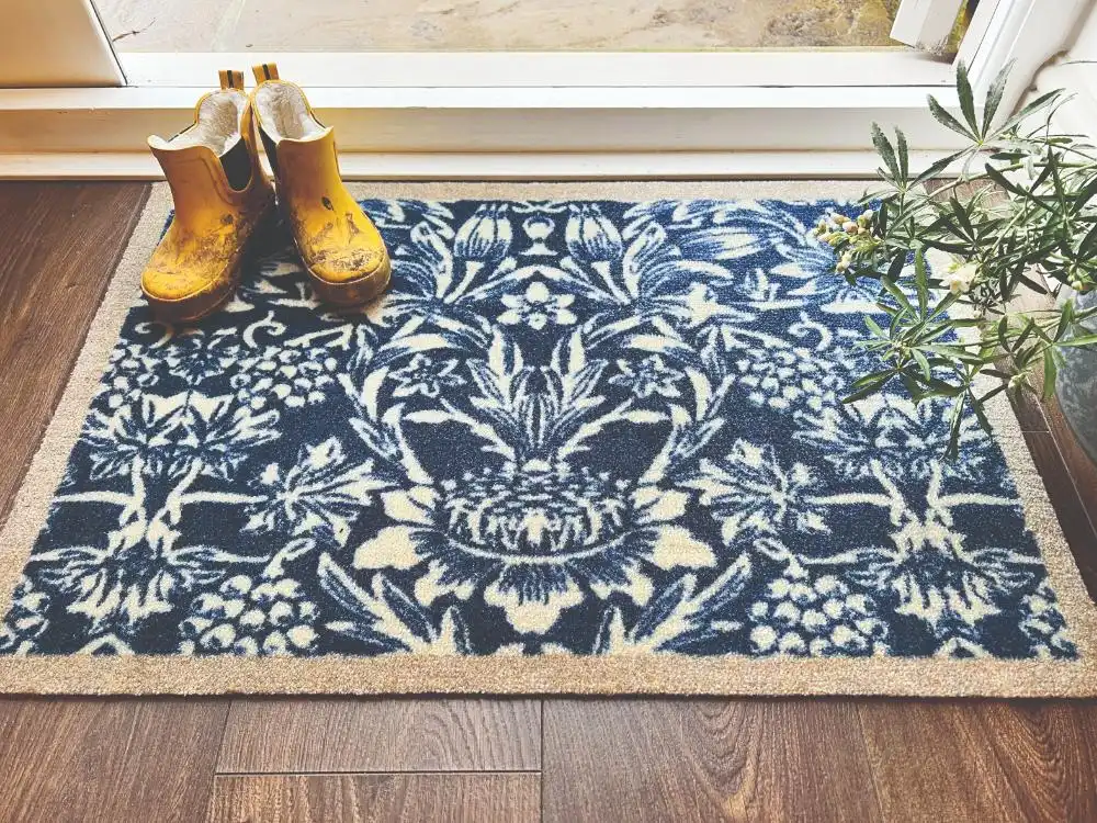 Nylon Indoor Heritage Blue Rug