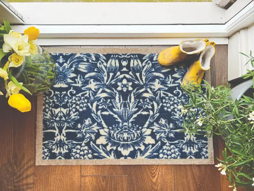 Nylon Indoor Heritage Blue Rug - Image 2