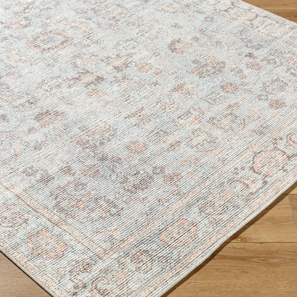 Olympic Our Pnw Home X Livabliss Vintage Oriental Boho Grey/Tan Rug - Image 3
