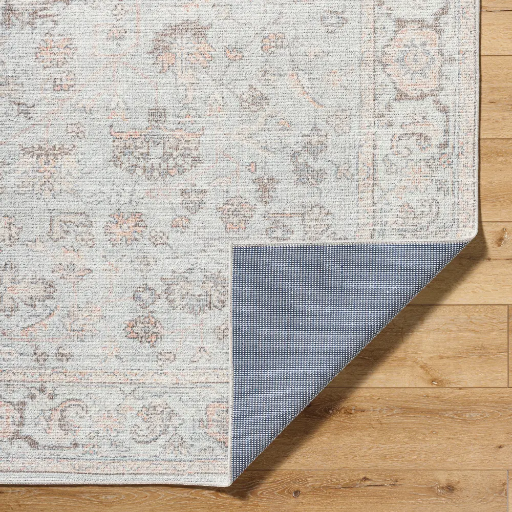 Olympic Our Pnw Home X Livabliss Vintage Oriental Boho Grey/Tan Rug - Image 4