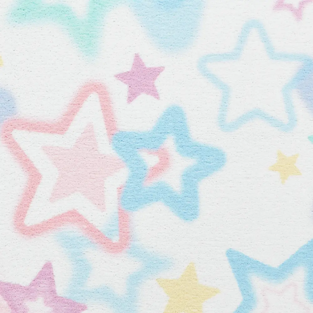 Catherine Lansfield Ombre Stars Pink - Washable - Image 4