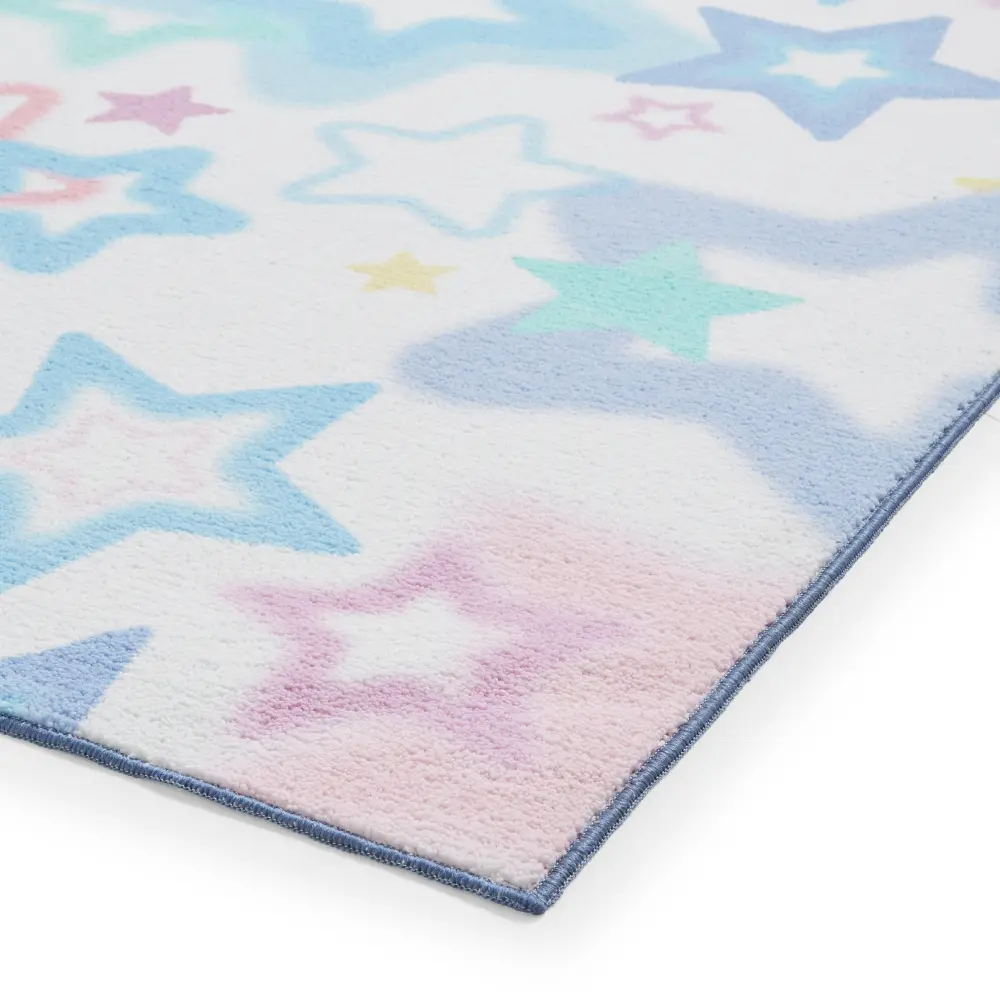 Catherine Lansfield Ombre Stars Pink - Washable - Image 5