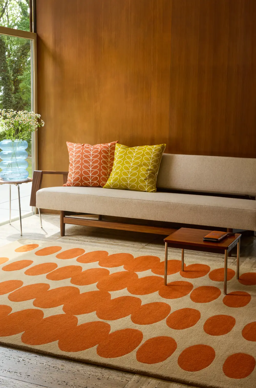 Optical Oval OR Orange/Sand