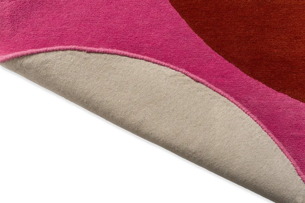 Orla Kiely Flower Spot Pink/Red 158400 Rug - Image 2