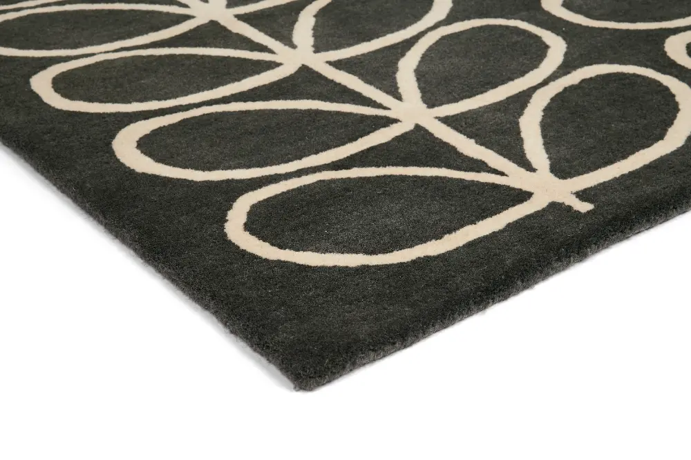 Orla Kiely Linear Stem Slate 060505 Rug - Image 4