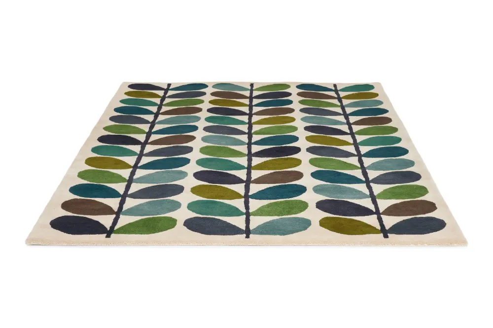 Orla Kiely Multi Stem Kingfisher 059507 Rug - Image 3
