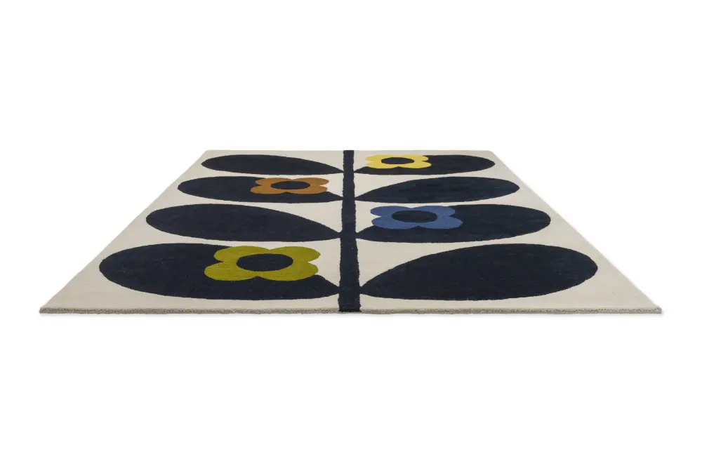 Orla Kiely Wild Rose Fawn 159605 Rug - Image 4