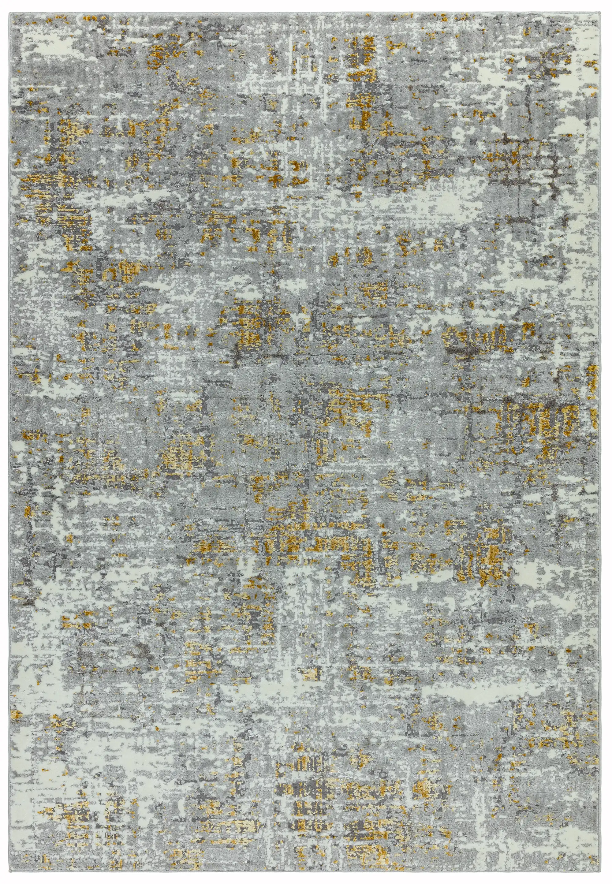 Orion OR07 Abstract Yellow Rug - Image 2