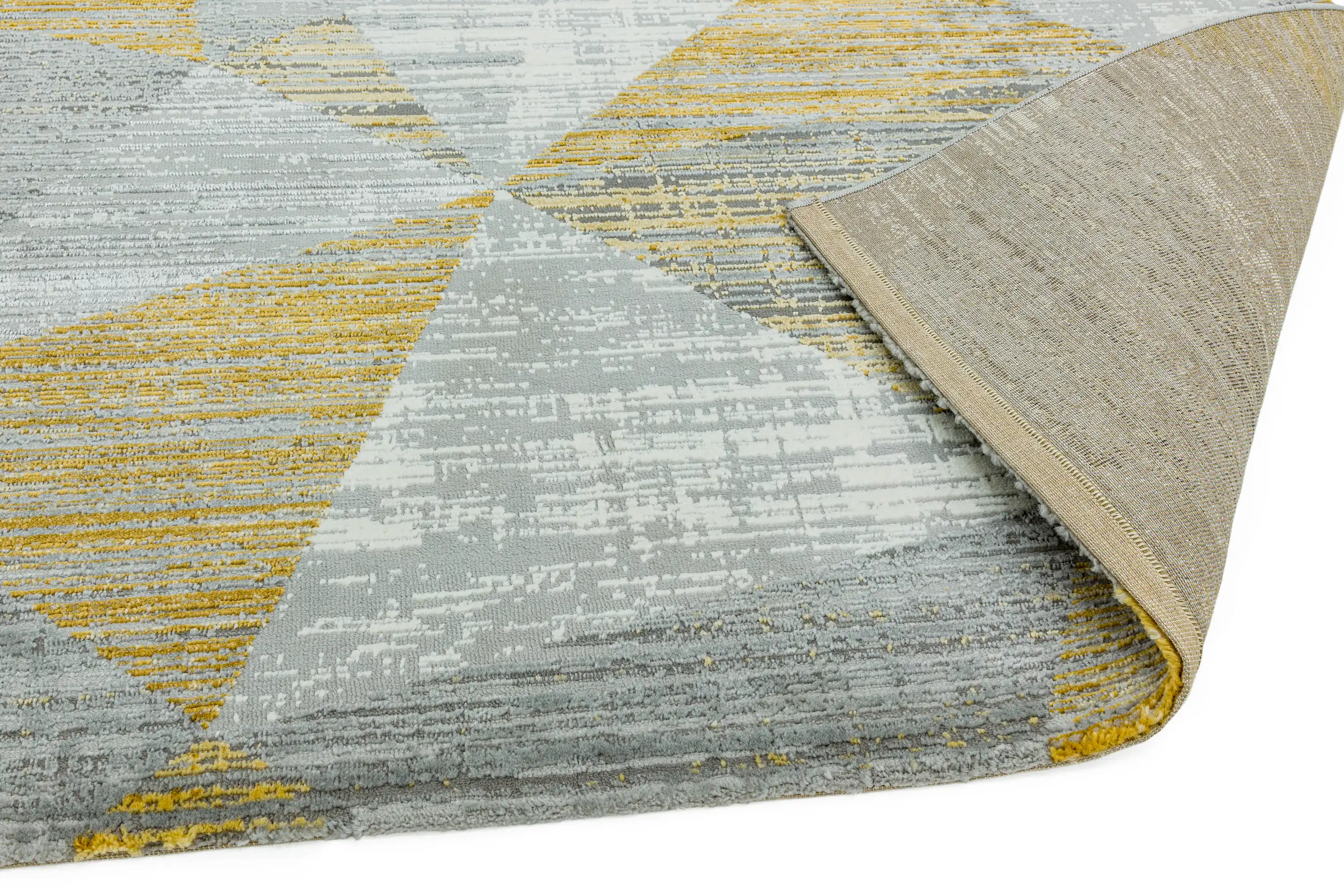 Orion OR12 Blocks Yellow Rug - Image 6