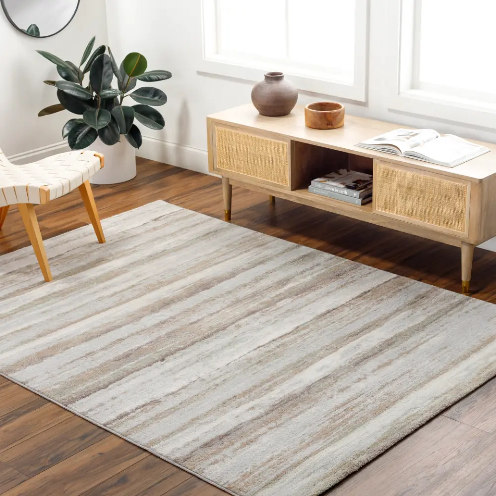 Pandora Scandi Modern Dark Brown Rug - Image 5