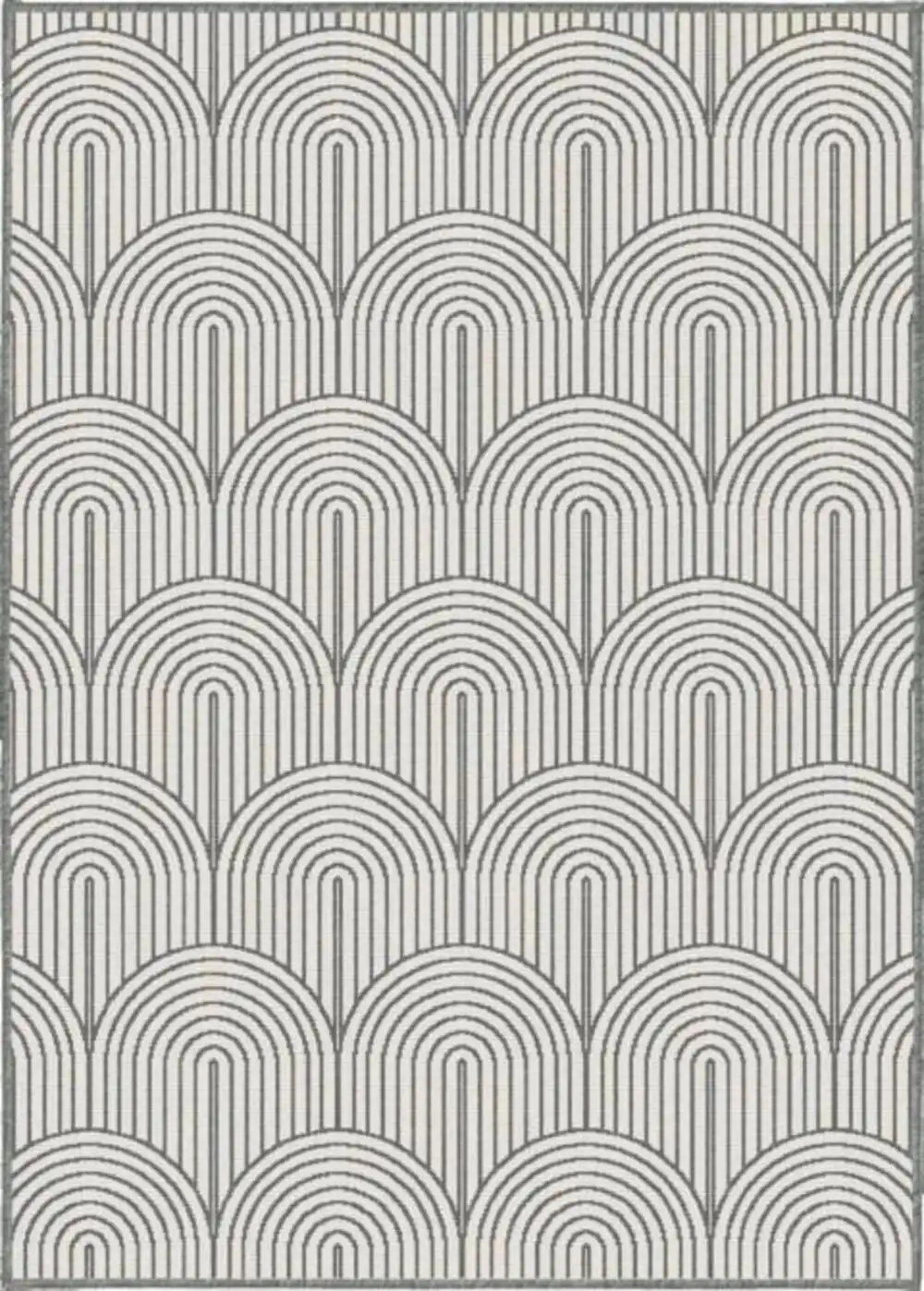 Pangli Reversible Indoor Outdoor 105851 Silver Rug - Image 3