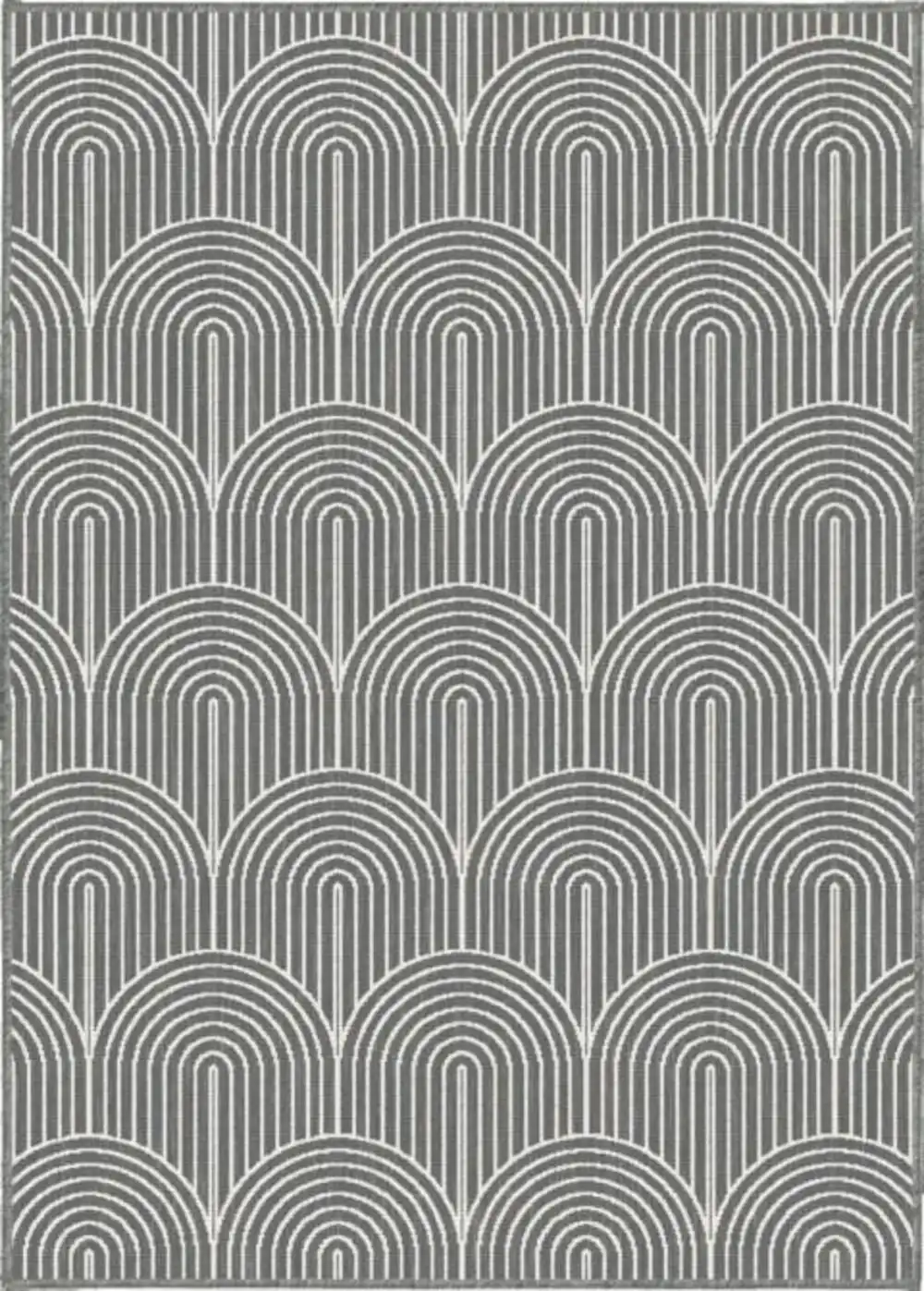 Pangli Reversible Indoor Outdoor 105851 Silver Rug - Image 4