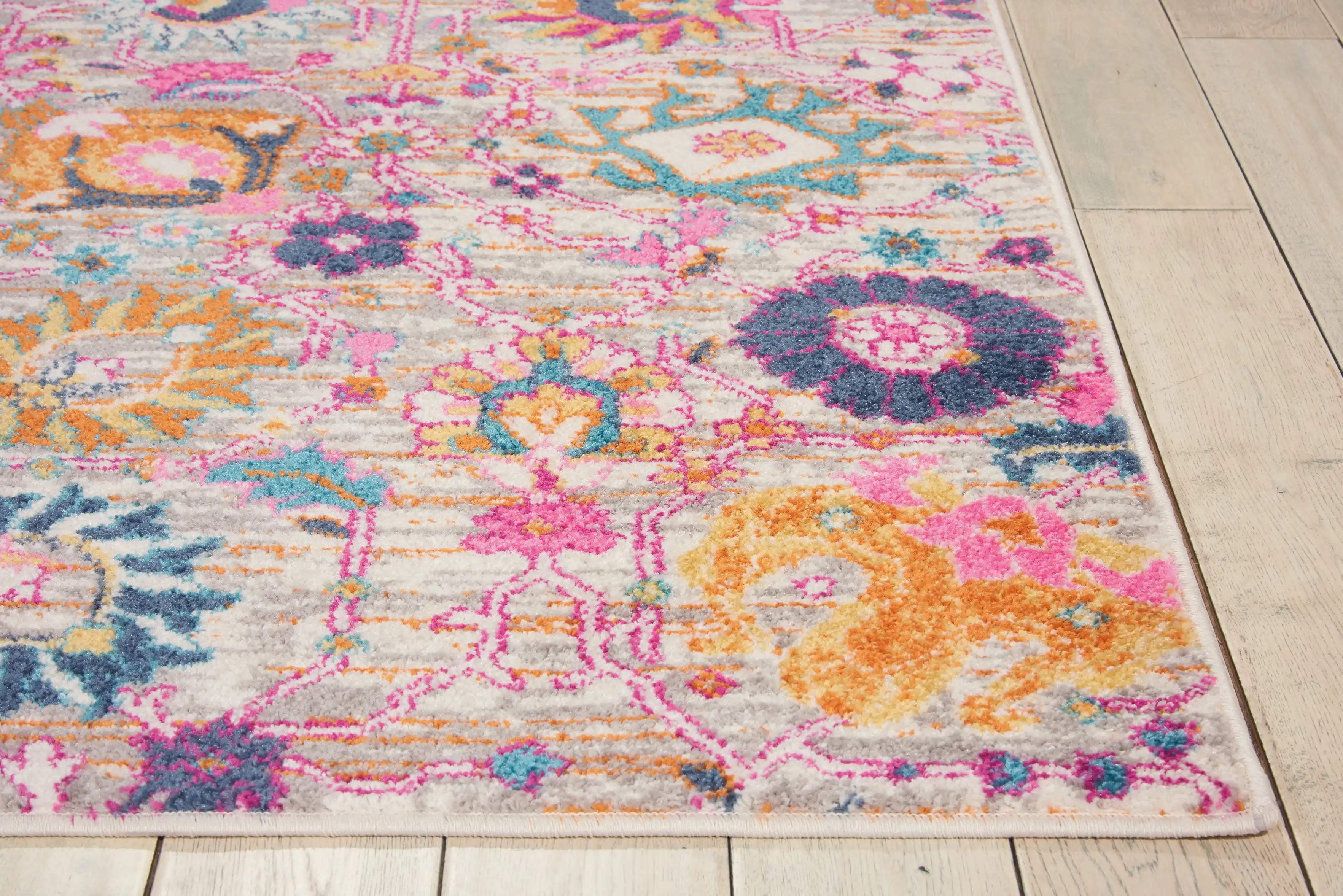 Passion Nourison PSN01 Silver Rug - Image 3