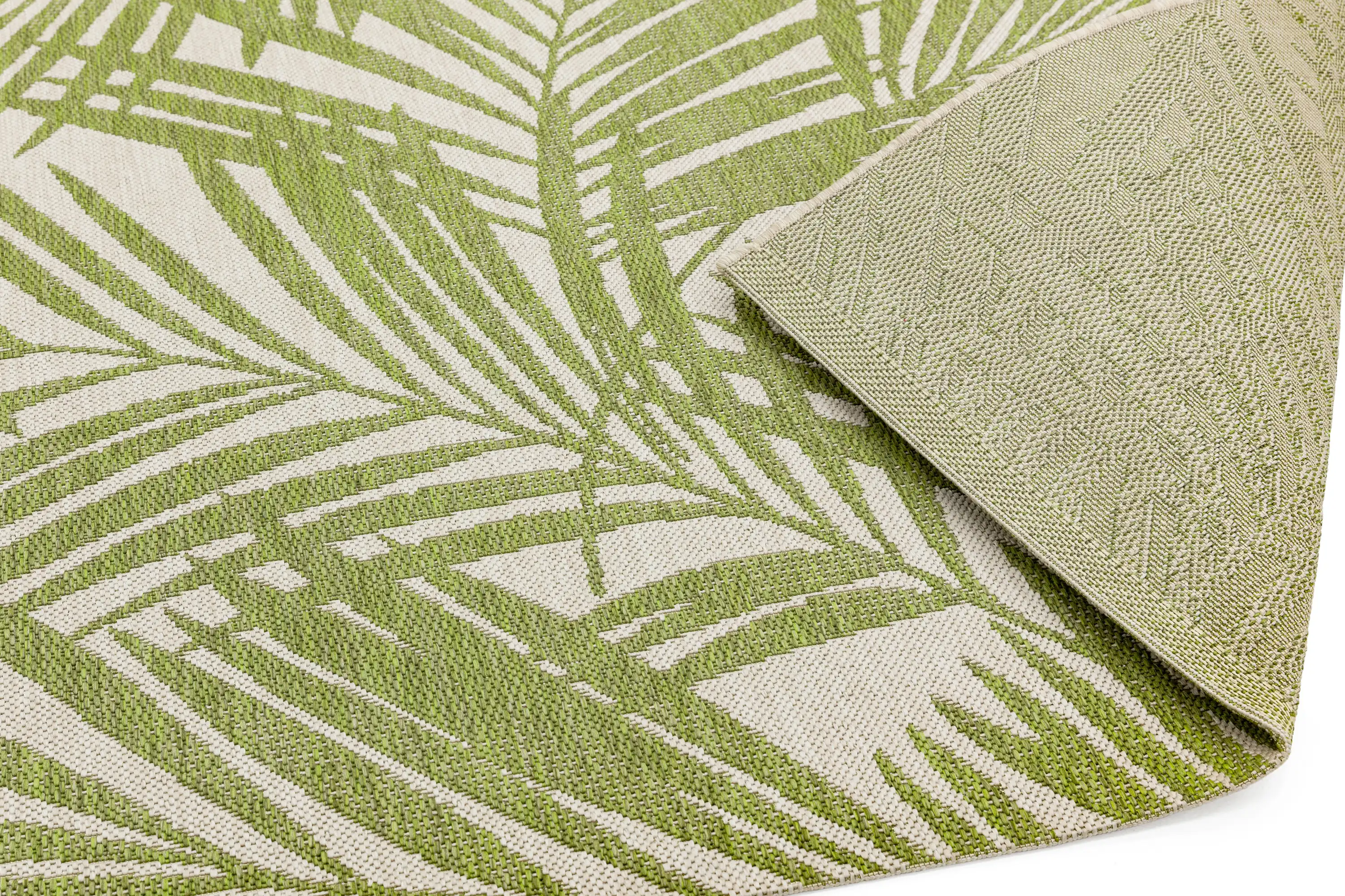 Patio 15 Green Palm Rug - Image 3