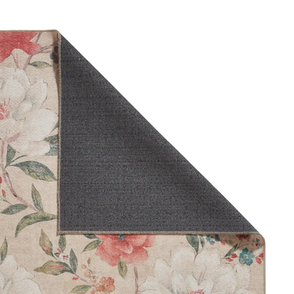 Catherine Lansfield Pippa Floral Natural - Washable - Image 5
