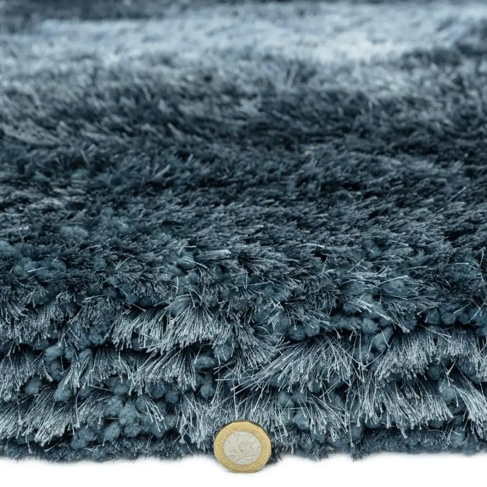 Plush Air Force Blue Rug - Image 3