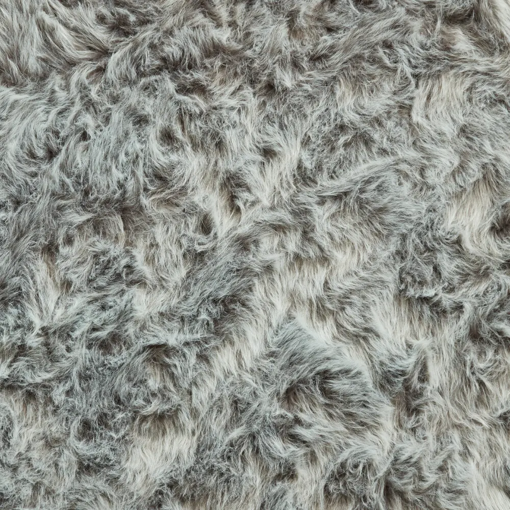 Polar Plush Light Grey Soft Shaggy Rug - Image 3