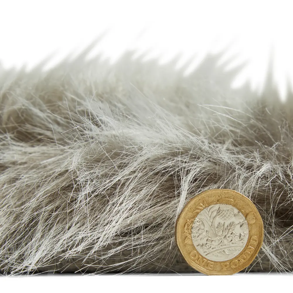 Polar Plush Light Grey Soft Shaggy Rug - Image 5