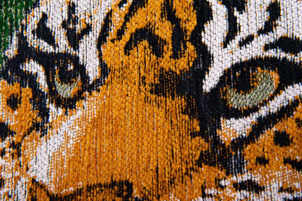 Pop by Louis 9388 Tiger Green On Fire Washable Rug - Image 8