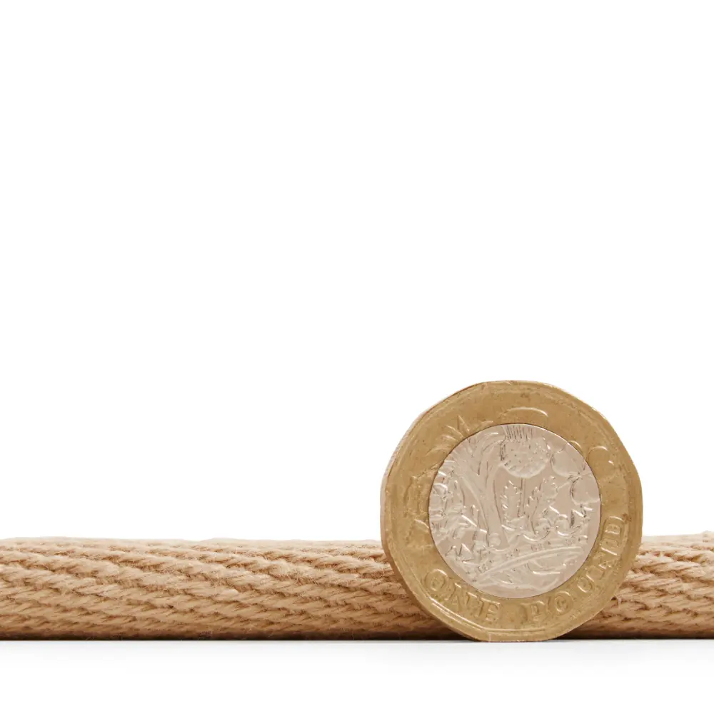 Portland Jute Border Beige - Image 9