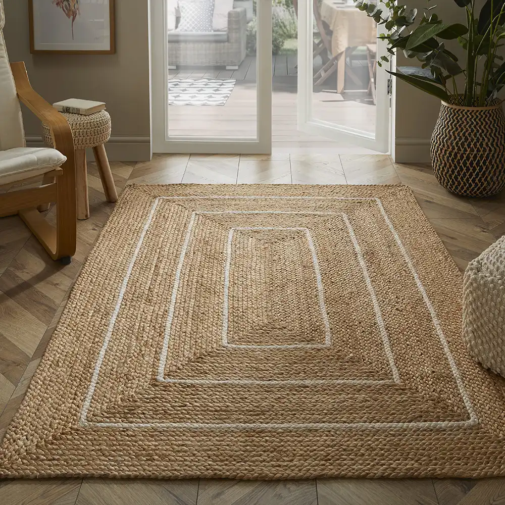 PRESTBURY NATURAL BORDER Rug