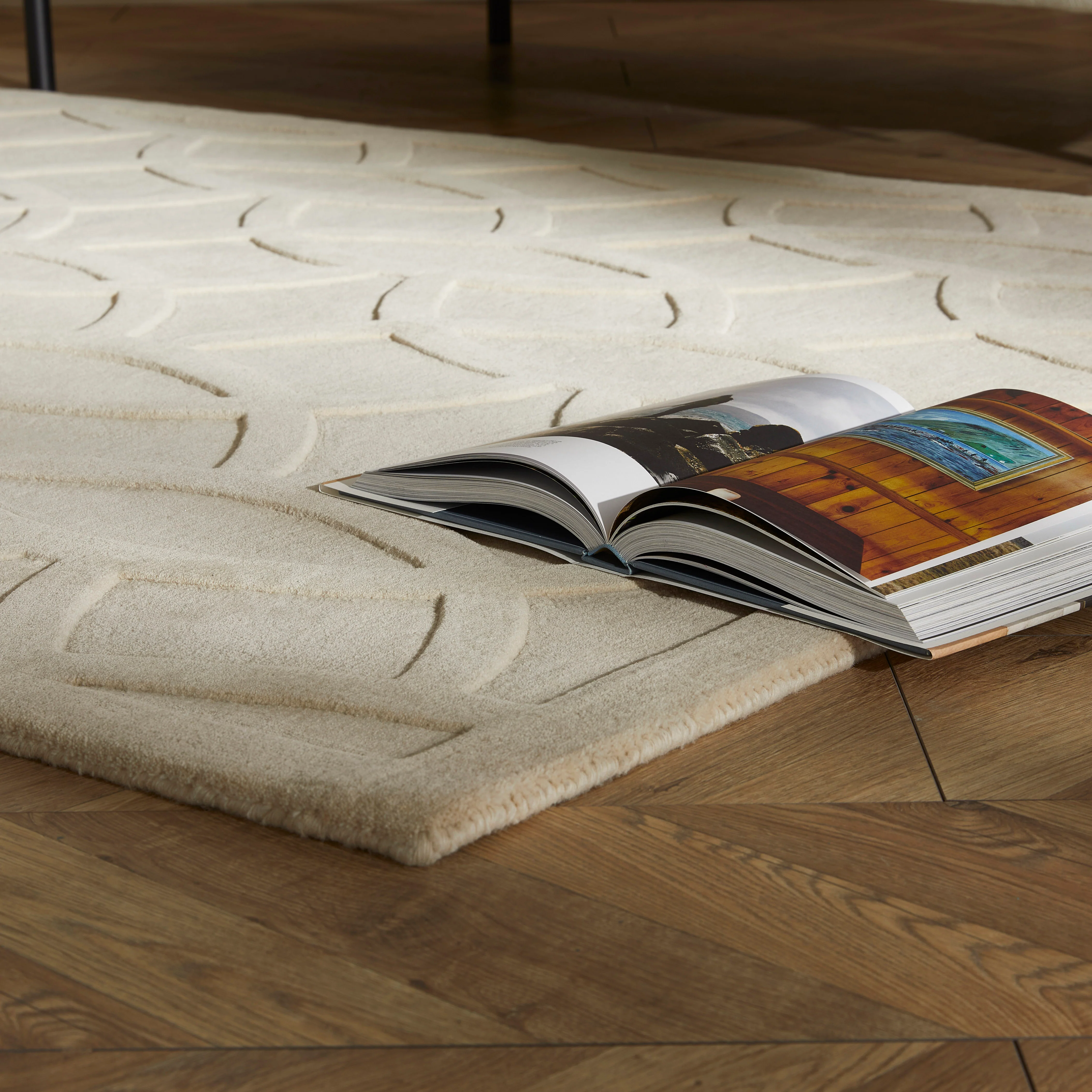PRIORY by SARAH GARE INTERIORS PRI101 Beige Circles - Image 2