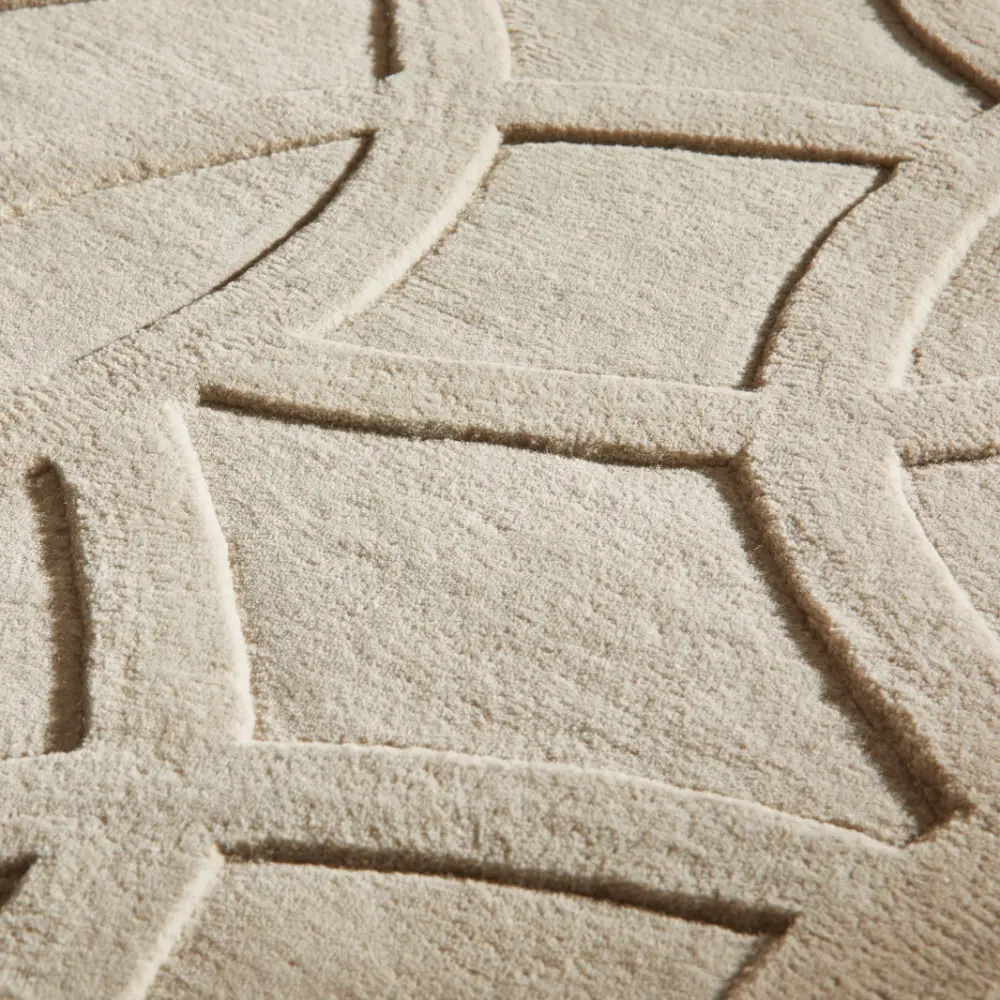 PRIORY by SARAH GARE INTERIORS PRI101 Taupe Circles - Image 5