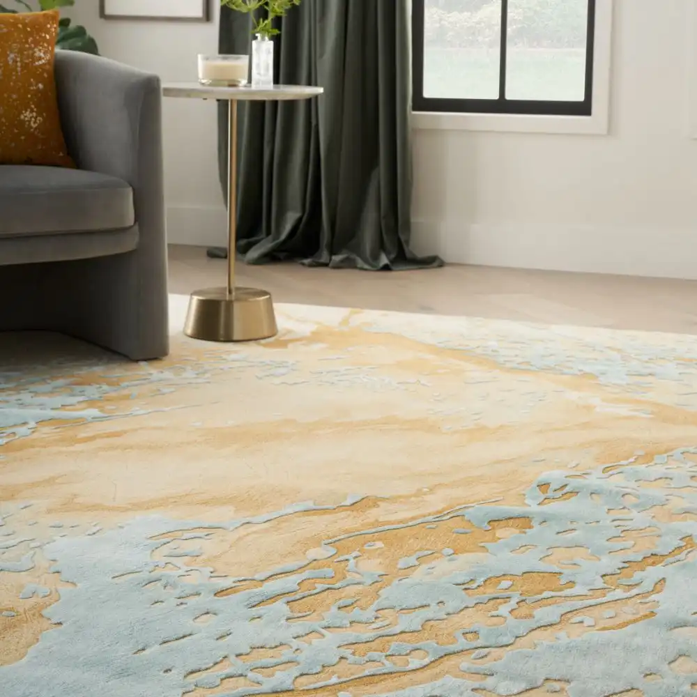 Prismatic PRS36 Sand Blue Rug
