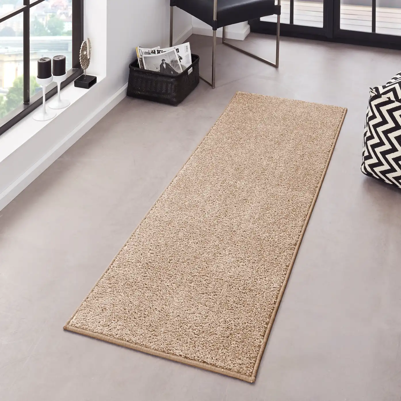 Pure 102662 Taupe Cream Rug - Image 4