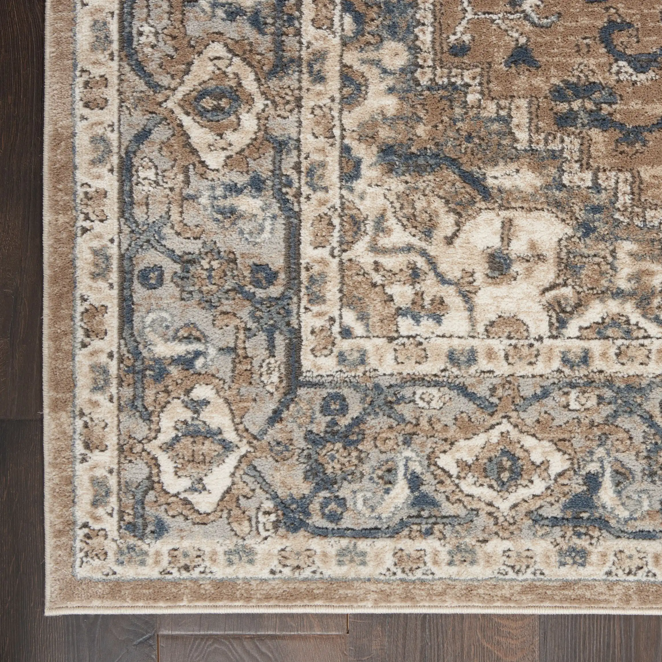 Quarry QUA05 Beige Grey Rug - Image 7