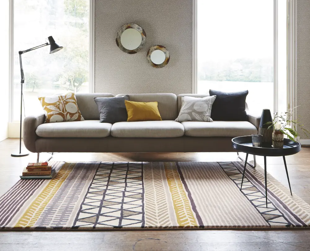 Raita Taupe 024701 Rug - Image 2