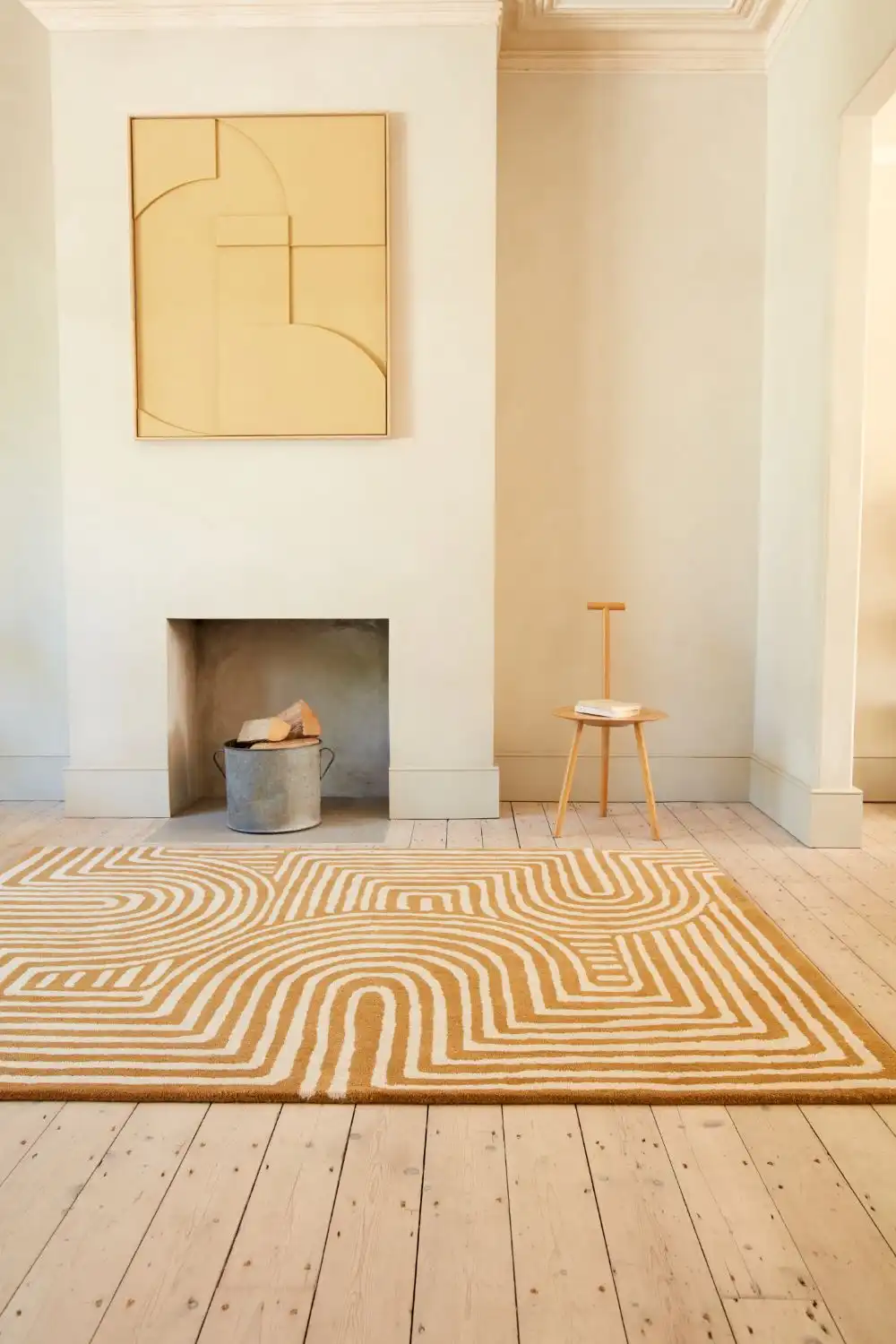 Reef RF28 Curve Ochre Rug - Image 2
