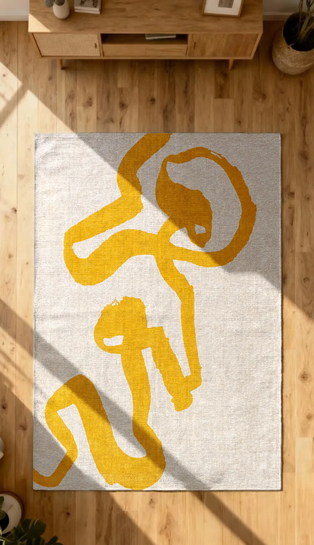 RIBBON PURE YELLOW 2084 Washable and Indoor/Outdoor - Image 2