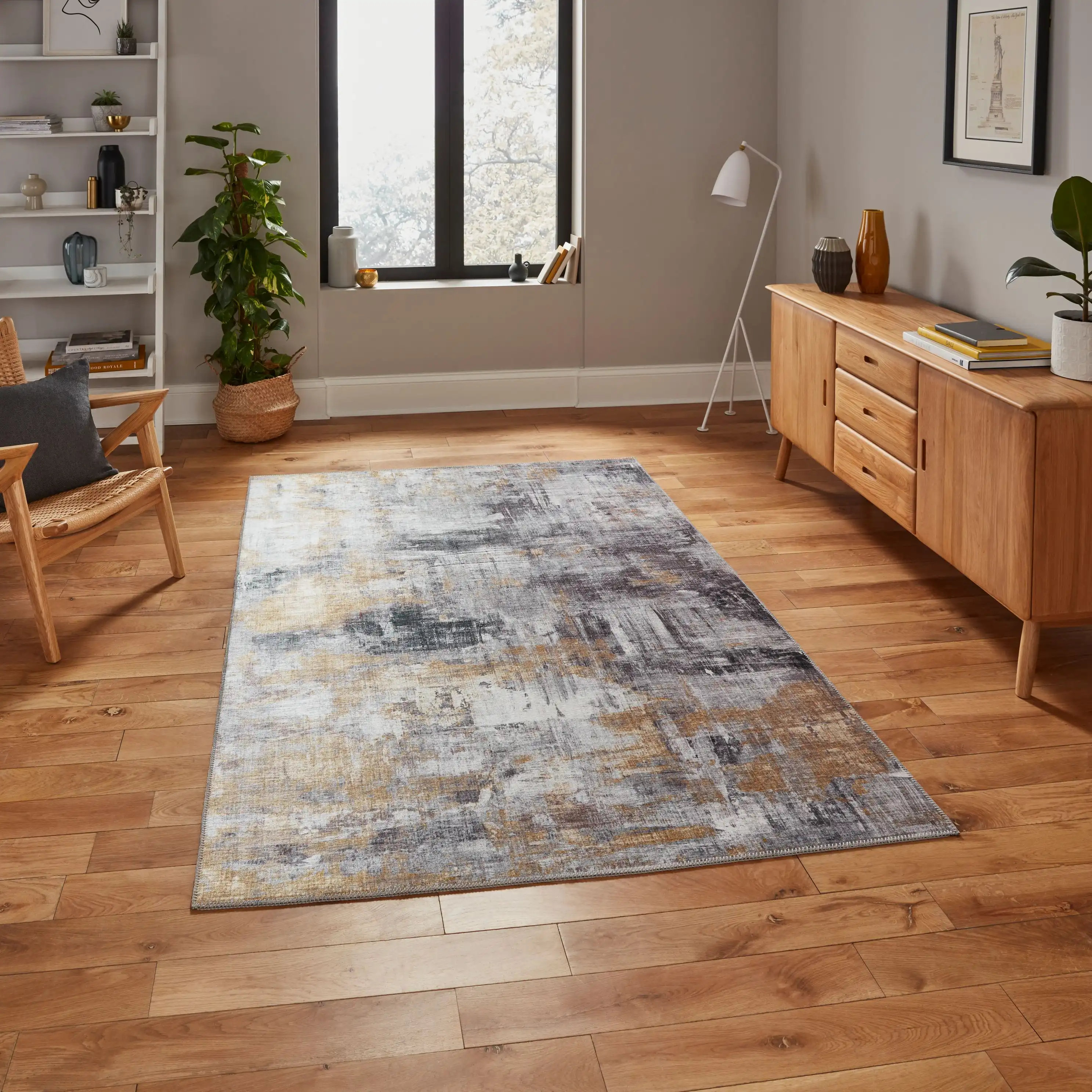 Rio G4719 Grey Yellow Rug
