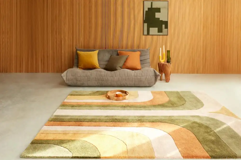 Romy 02 Retro Green Rug - Image 2