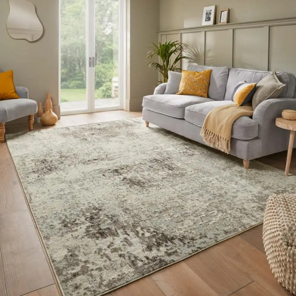 Rossa Succession ROS03 Ivory Grey Rug