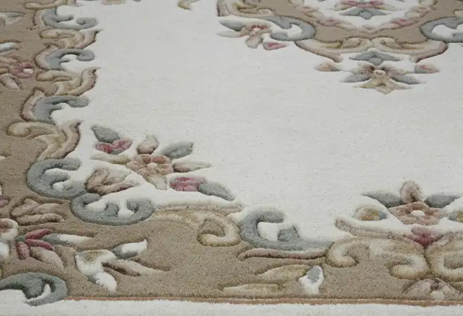 Royal Indian Cream-Beige Rug - Image 5