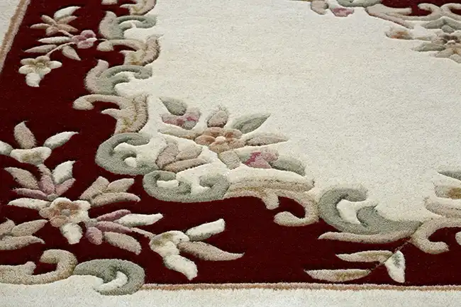 Royal Indian Cream-Red Rug - Image 4