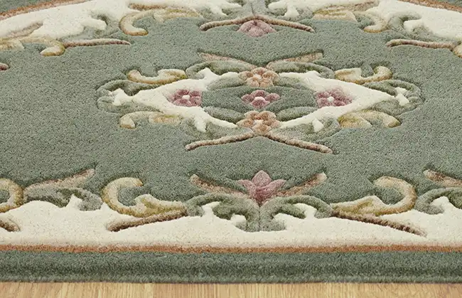 Royal Indian Green Rug - Image 7