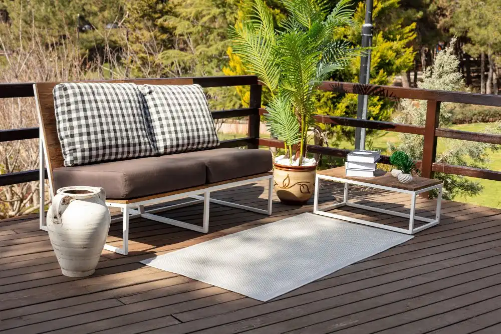 RVL Indoor Outdoor KACEY 2390 Grey Rug