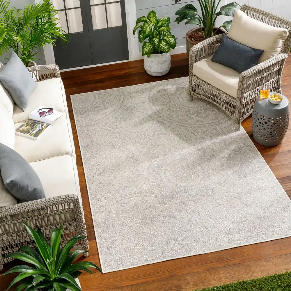 RVL Indoor Outdoor KELLY 2313 Grey Rug - Image 7