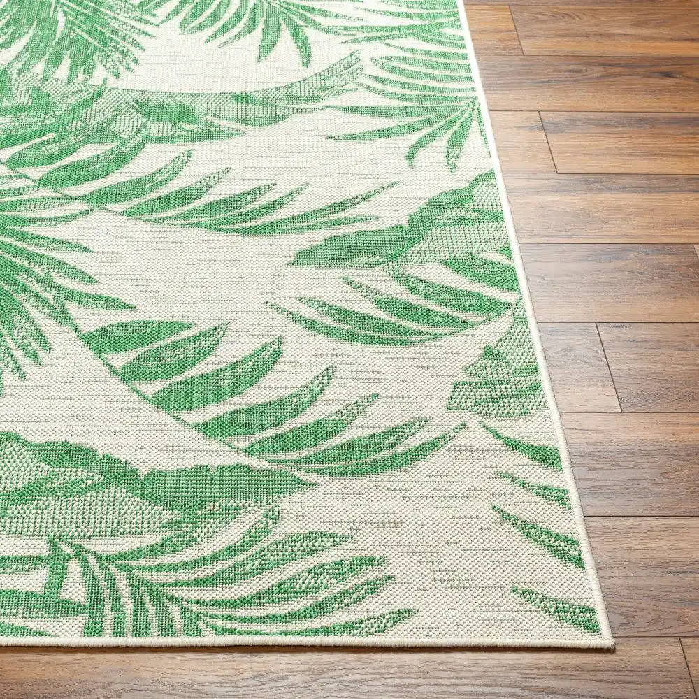 Lennie In- & Outdoor Coastal Forest Green Rug - Image 4