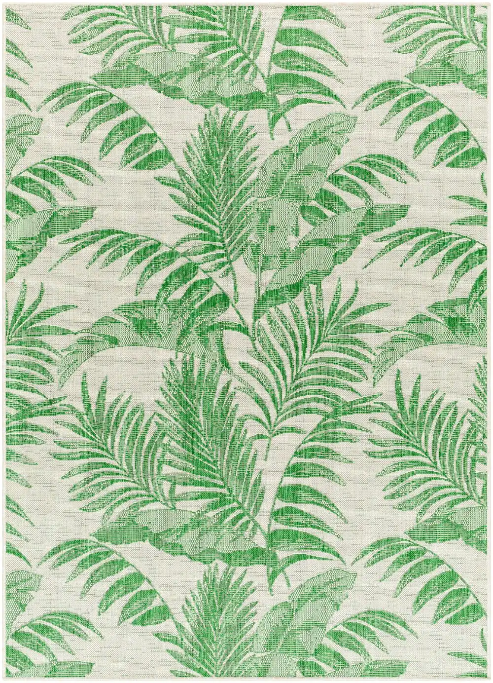 Lennie In- & Outdoor Coastal Forest Green Rug - Image 5