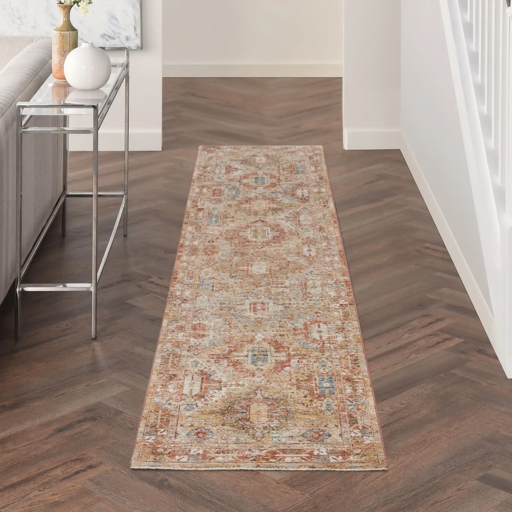 Sahar SHR01 Rust Rug - Image 4