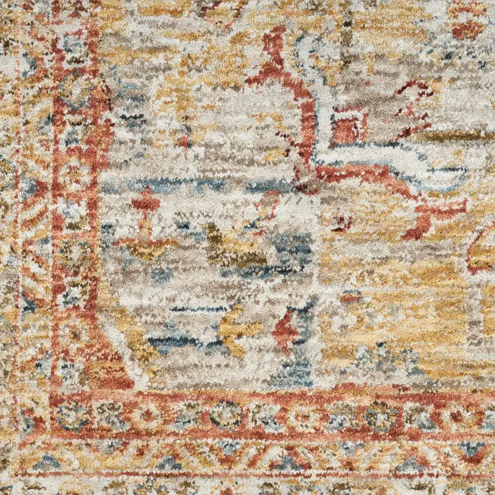 Sahar SHR06 Ivory Rust Rug - Image 2