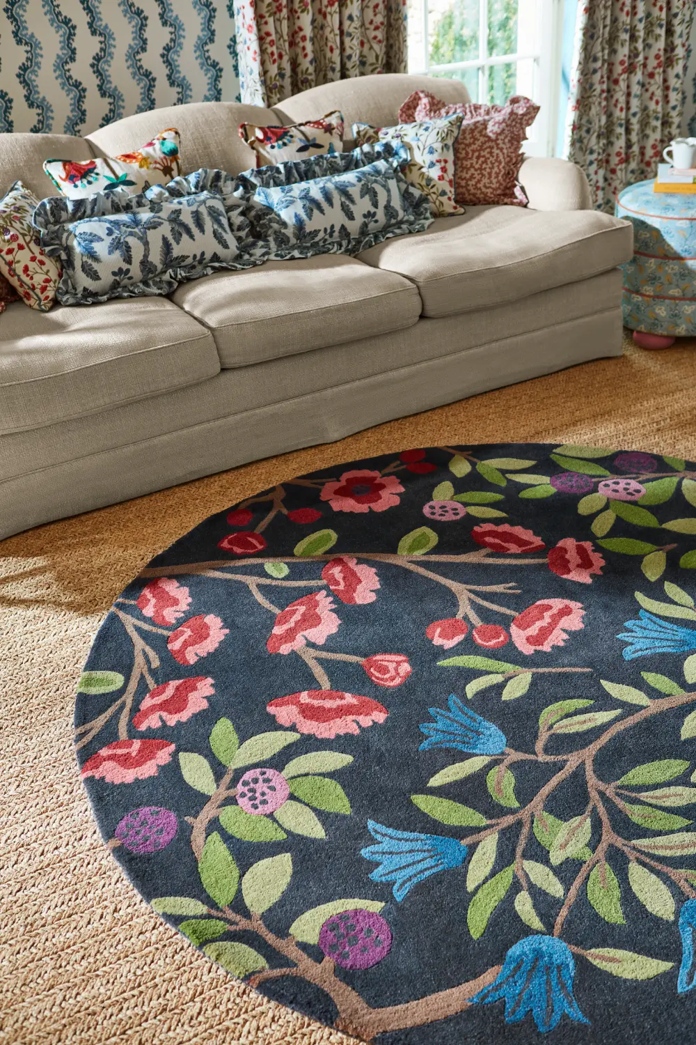 Sanderson Foraging Indigo 146618 Rug - Image 7