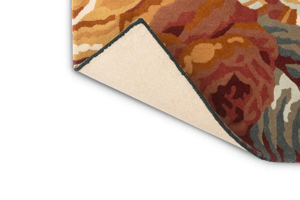 Sanderson Stapleton Park - Navy Burnt Orange 45318 Rug - Image 7