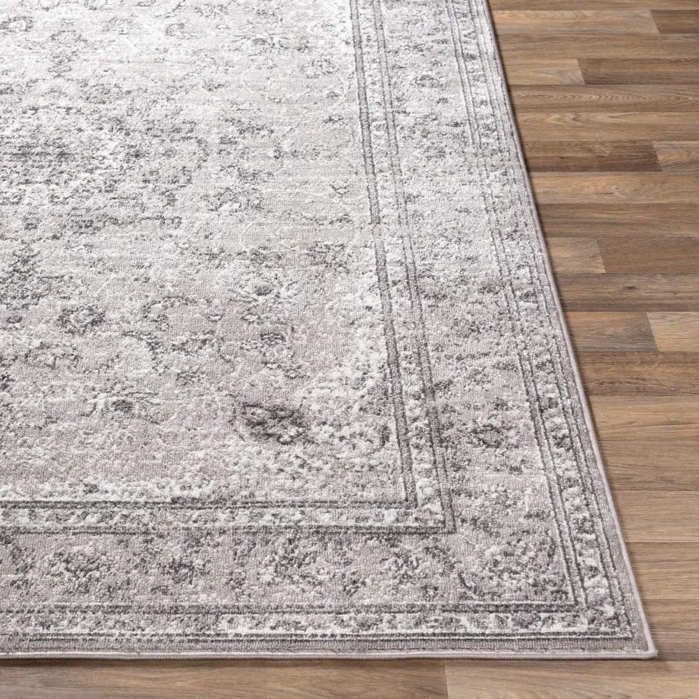 Sanvi Vintage Oriental Boho Charcoal Rug - Image 8