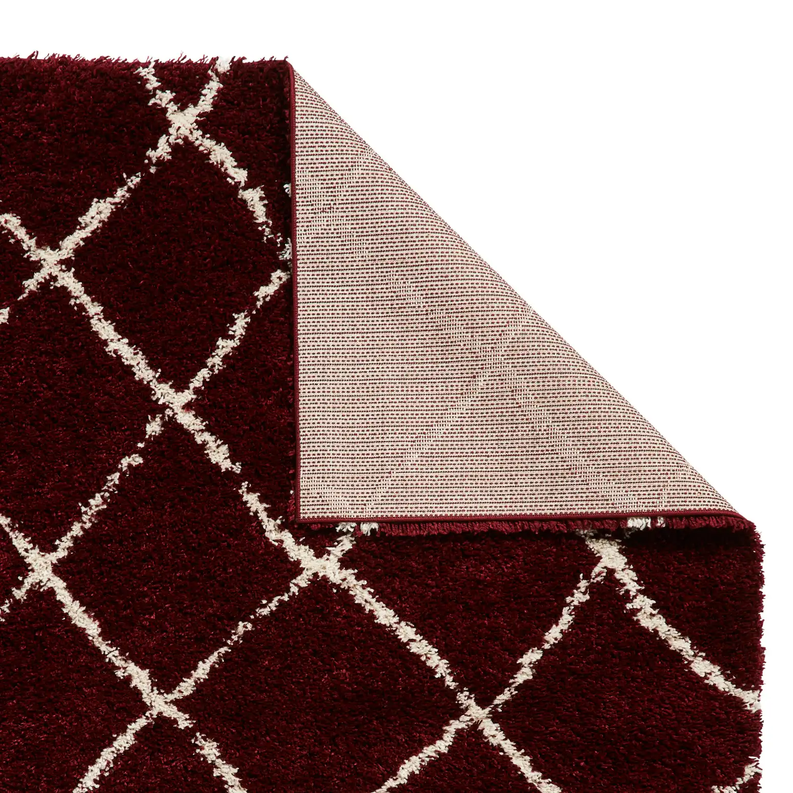 Scandi Berber G257 Red Cream Rug - Image 3