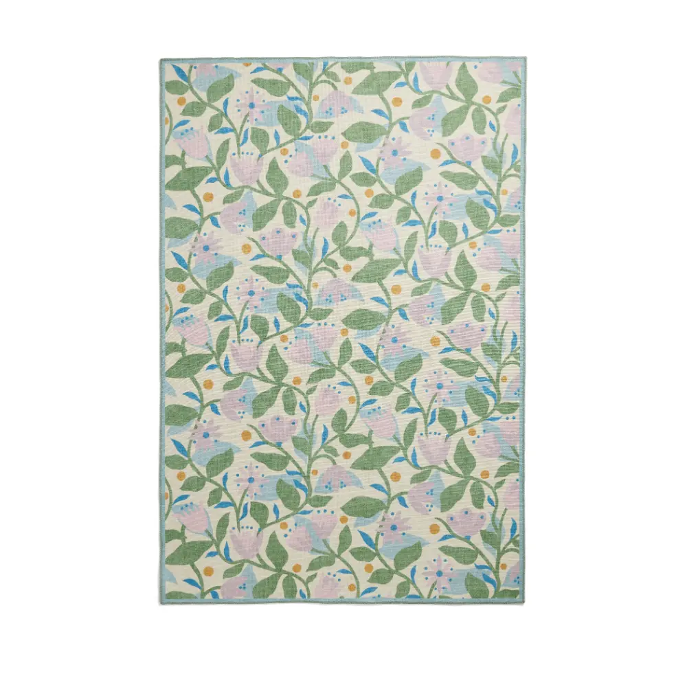 Scion Dancing Daisies Juniper/Violet Washable - Image 10